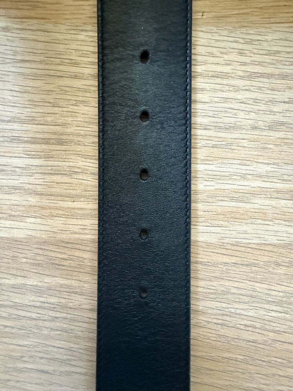 Black Leather Gucci Belt - Wide - Picture 6 of 6